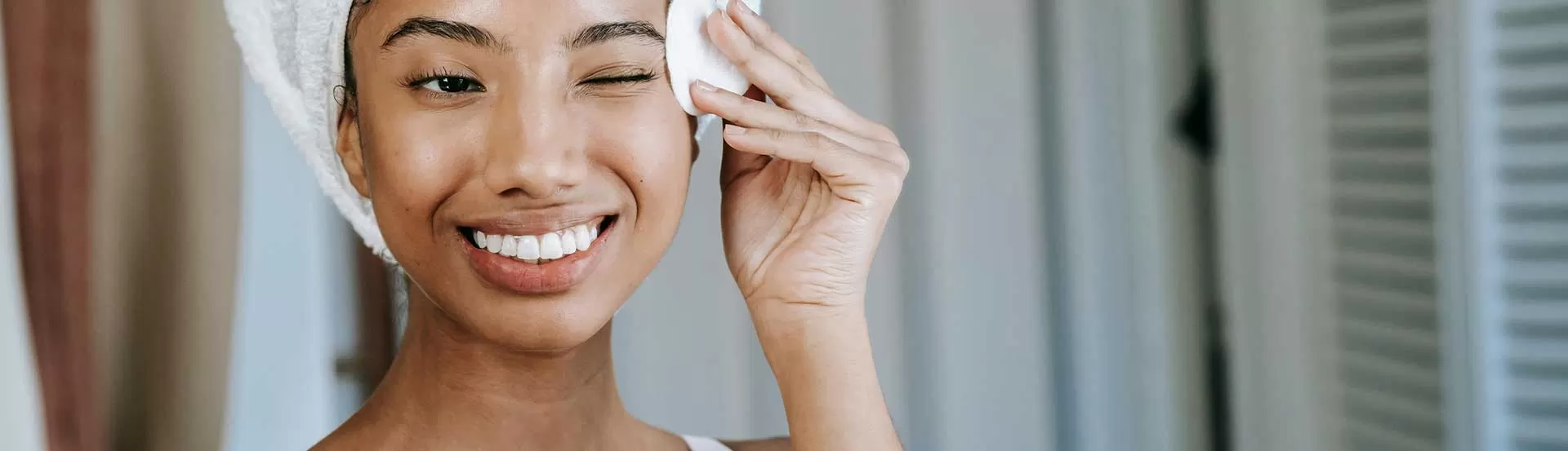 Instrumentos de beleza em casa