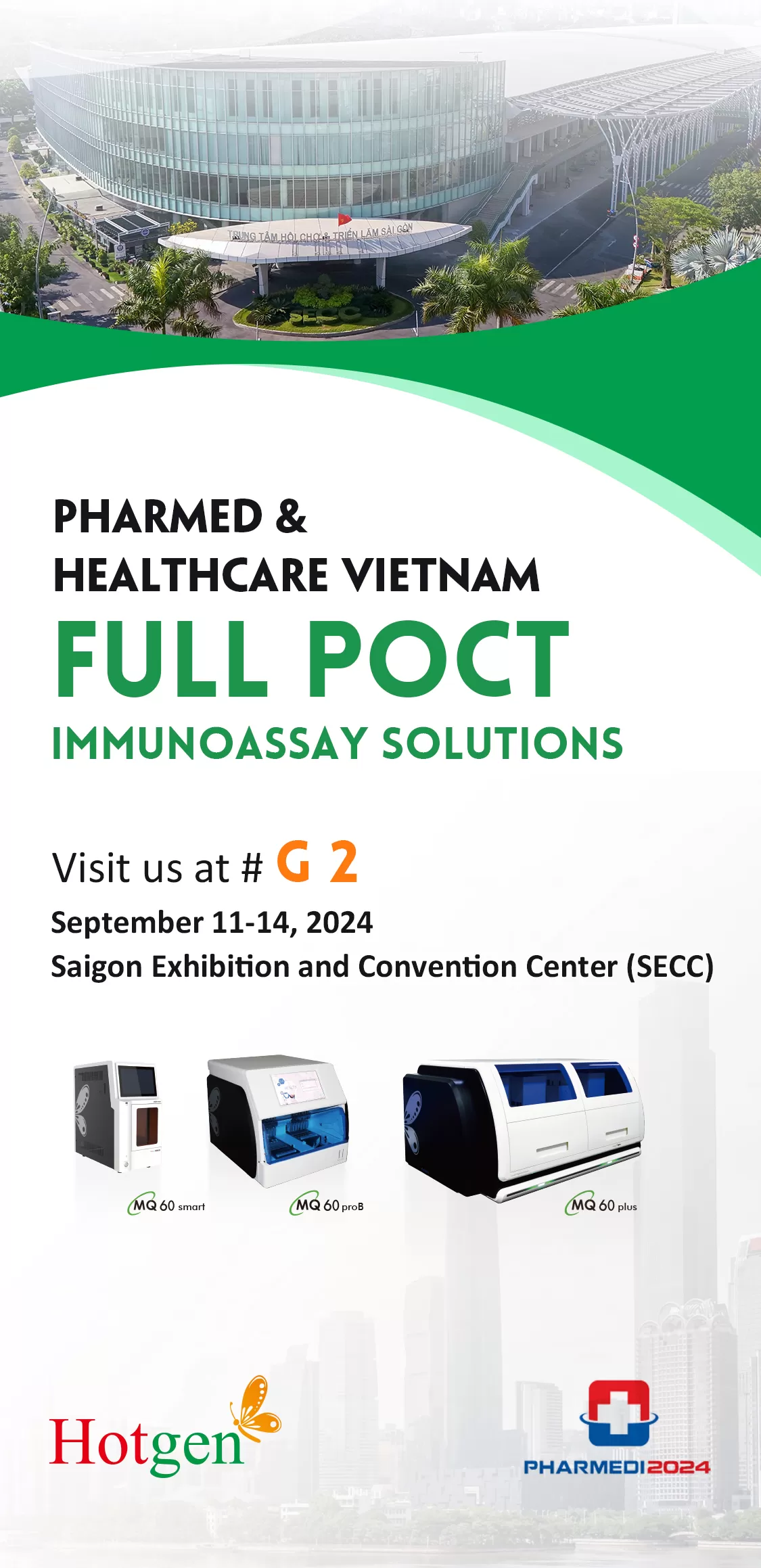 Hotgen Invites You to Meet at Pharmed Vietnam to Explore New In-Vitro Diagnostic Solutions